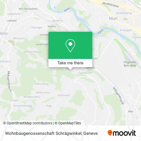 Wohnbaugenossenschaft Schrägwinkel map