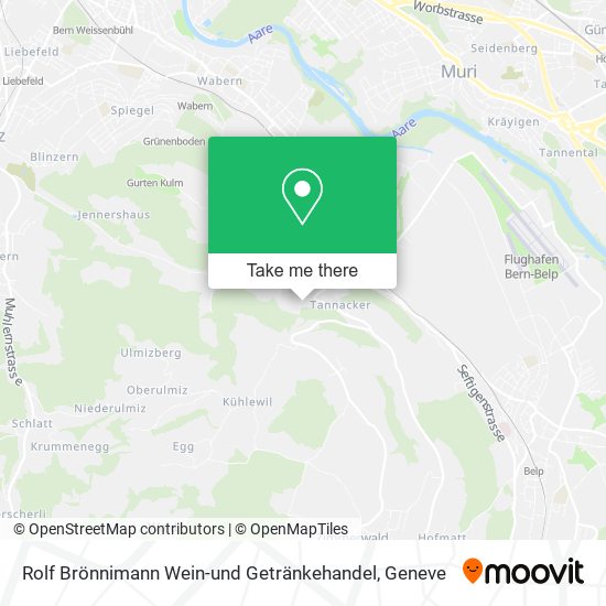 Rolf Brönnimann Wein-und Getränkehandel map