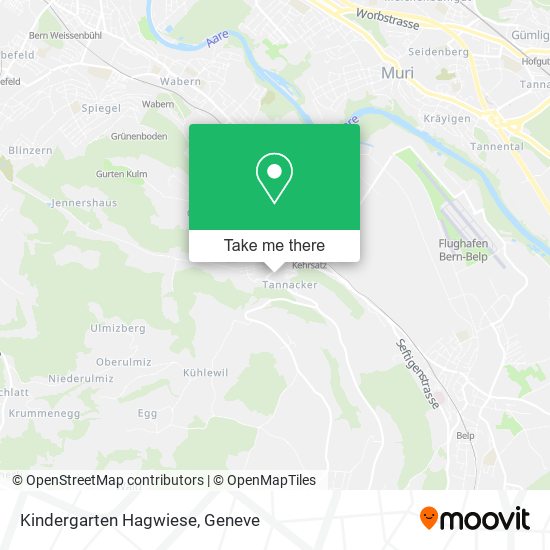 Kindergarten Hagwiese map