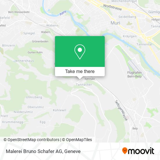 Malerei Bruno Schafer AG map