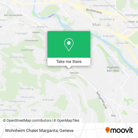 Wohnheim Chalet Margarita map