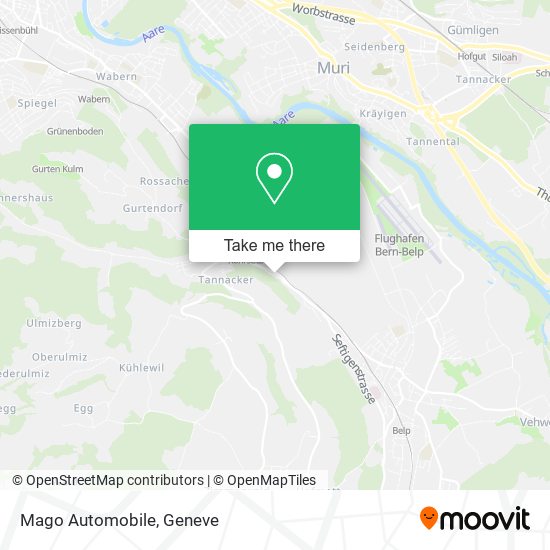 Mago Automobile map