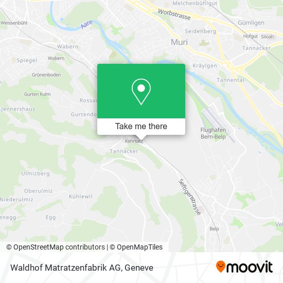 Waldhof Matratzenfabrik AG map