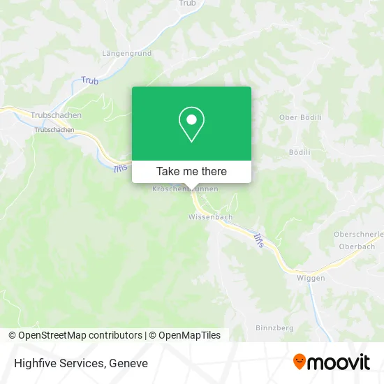 Highfive Services map