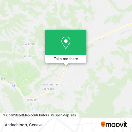 Andachtsort map