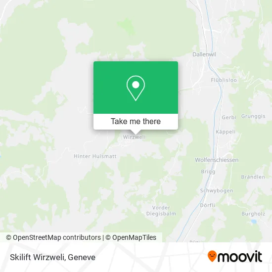 Skilift Wirzweli map