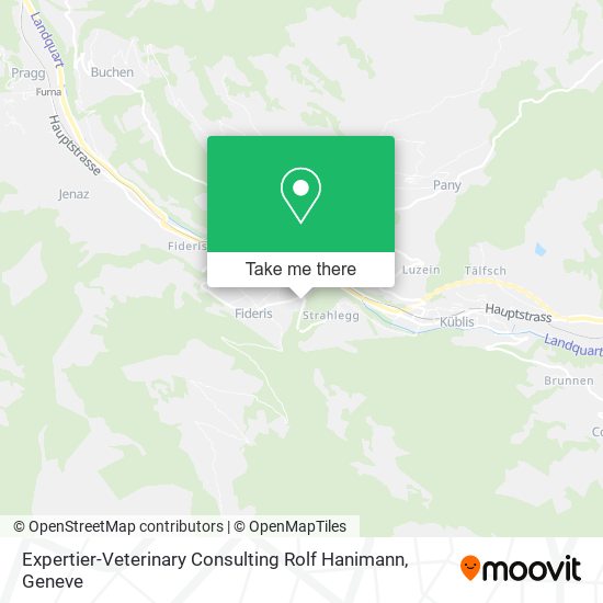 Expertier-Veterinary Consulting Rolf Hanimann map