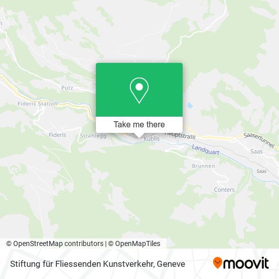 Stiftung für Fliessenden Kunstverkehr map