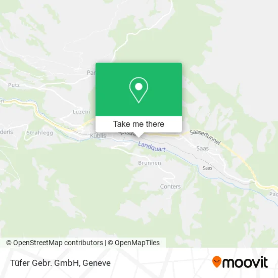 Tüfer Gebr. GmbH map