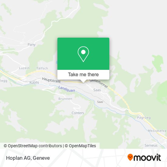 Hoplan AG map
