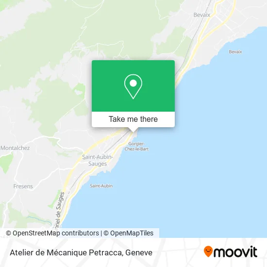 Atelier de Mécanique Petracca map