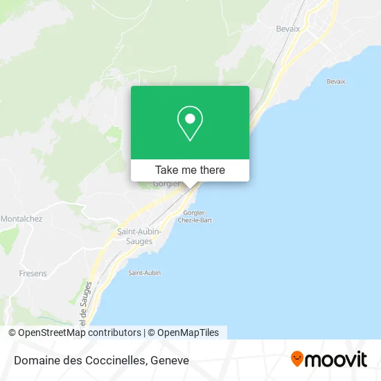 Domaine des Coccinelles map