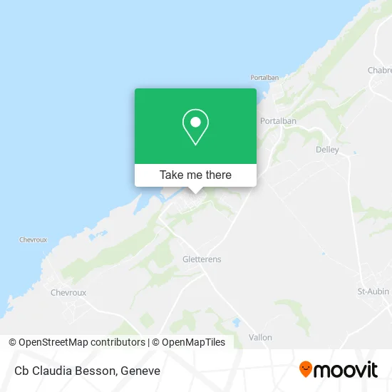 Cb Claudia Besson map