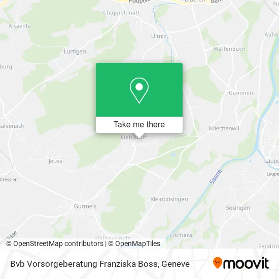 Bvb Vorsorgeberatung Franziska Boss map