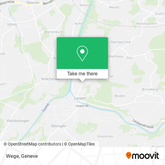 Wege map