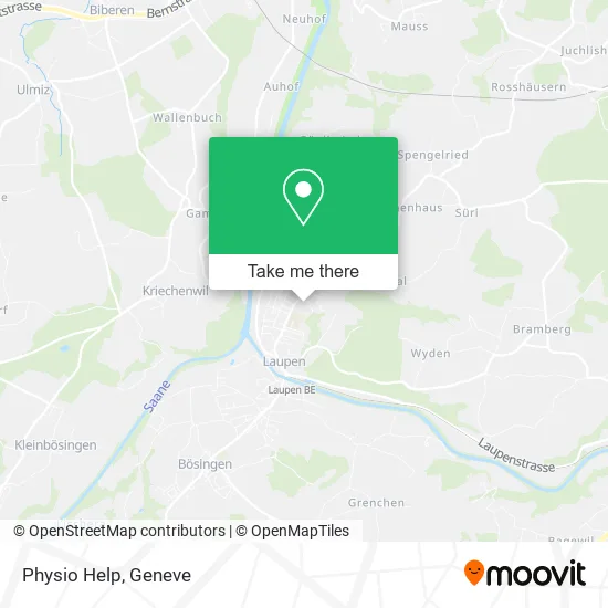Physio Help map