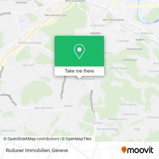 Roduner Immobilien map