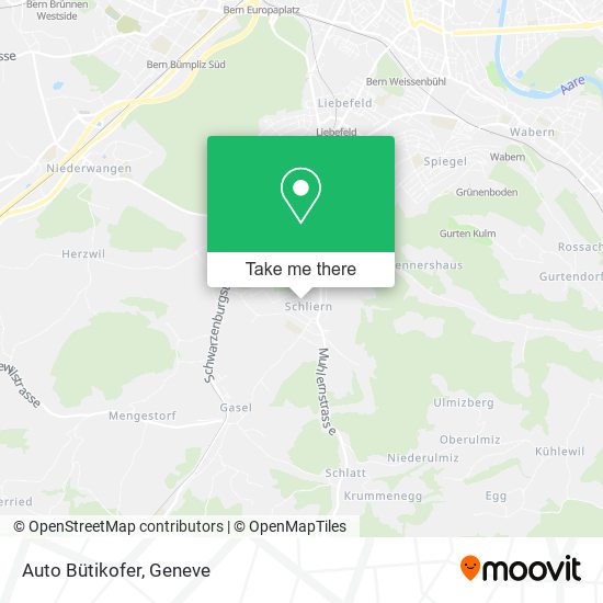 Auto Bütikofer map