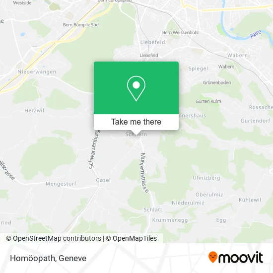 Homöopath map