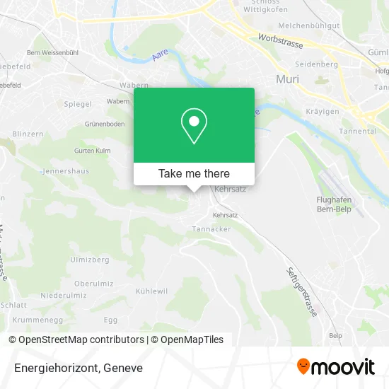 Energiehorizont map