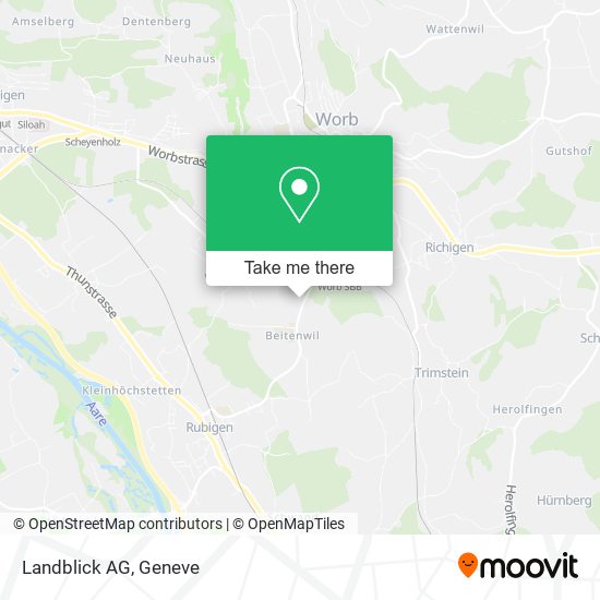 Landblick AG map