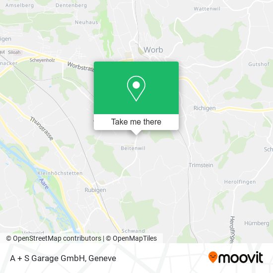 A + S Garage GmbH map