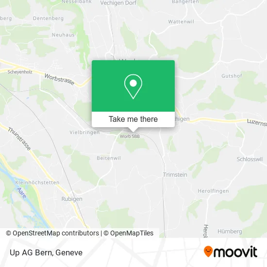 Up AG Bern map