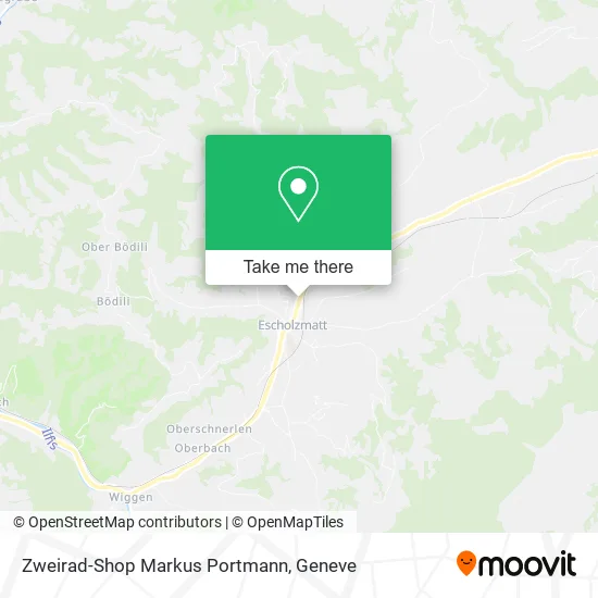 Zweirad-Shop Markus Portmann map