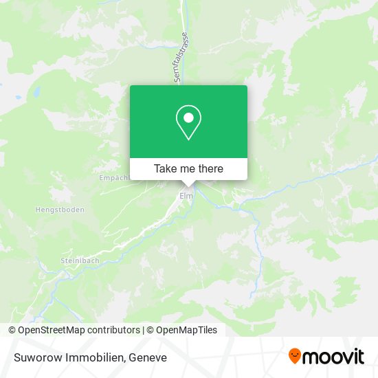 Suworow Immobilien map