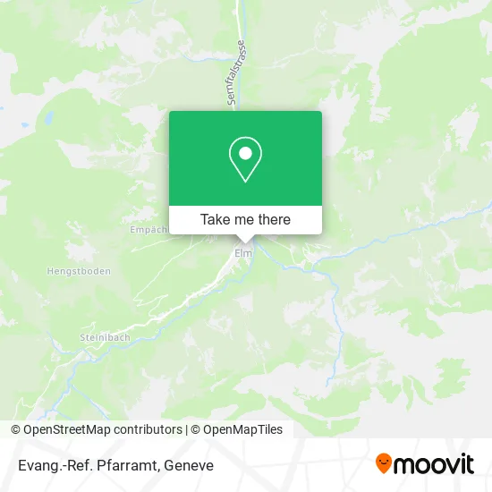 Evang.-Ref. Pfarramt map