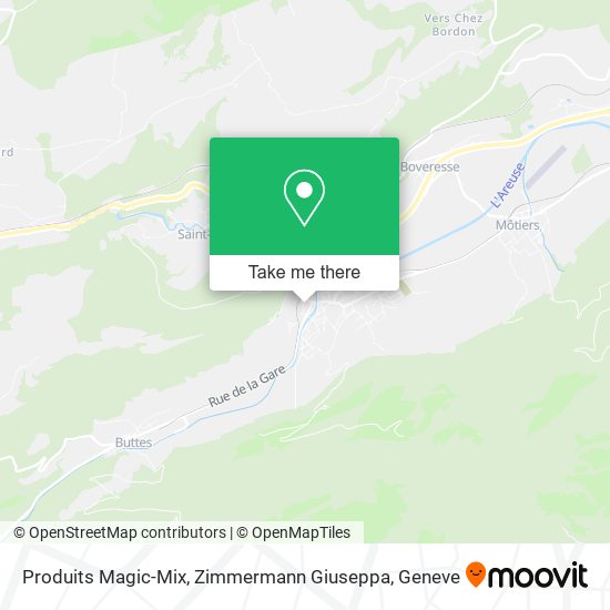 Produits Magic-Mix, Zimmermann Giuseppa map