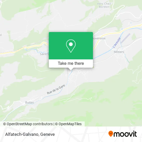 Alfatech-Galvano map