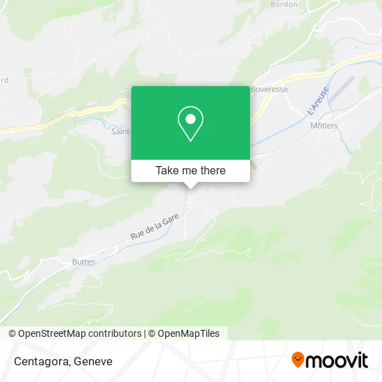 Centagora map