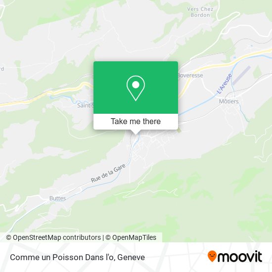 Comme un Poisson Dans l'o map