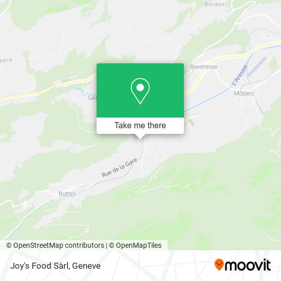 Joy's Food Sàrl map