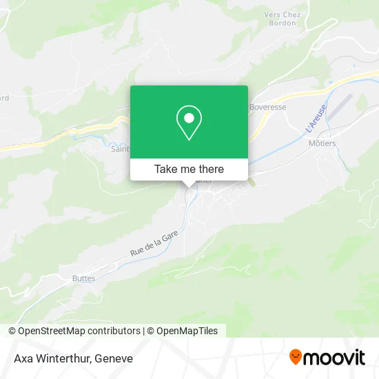 Axa Winterthur map