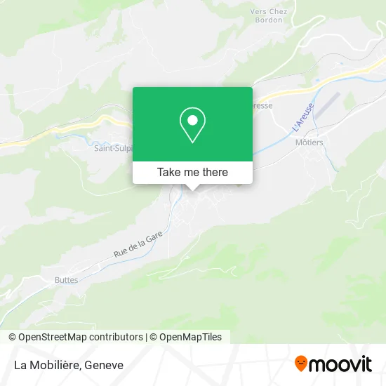 La Mobilière map