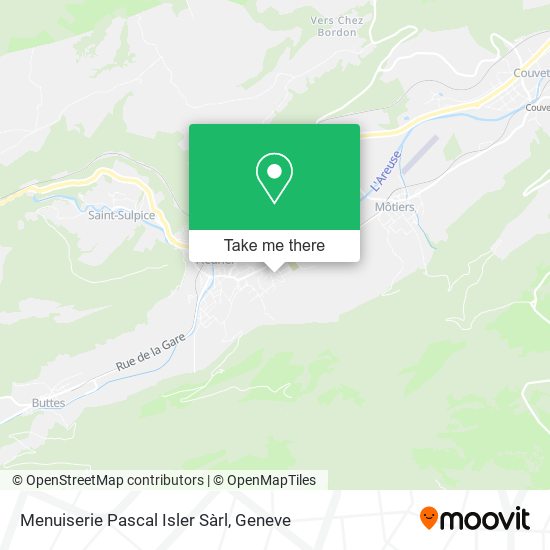 Menuiserie Pascal Isler Sàrl map