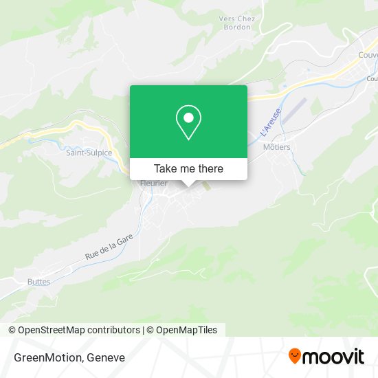 GreenMotion map