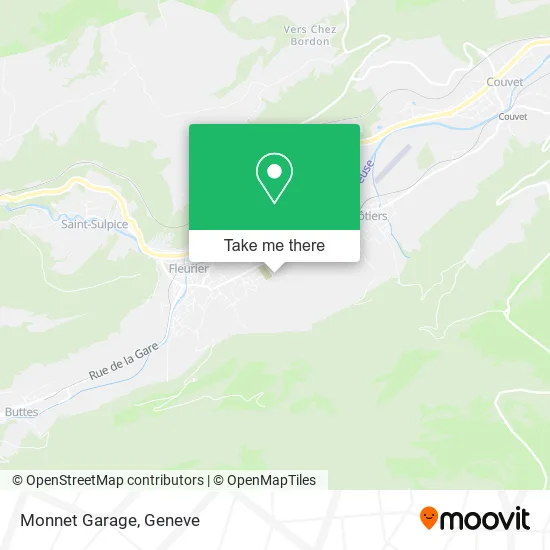 Monnet Garage map
