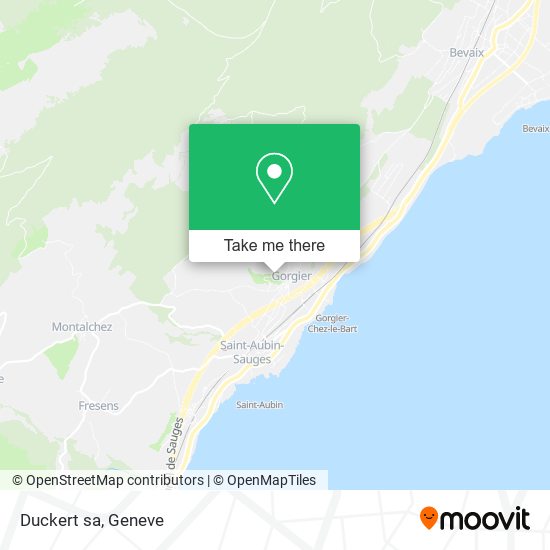 Duckert sa map