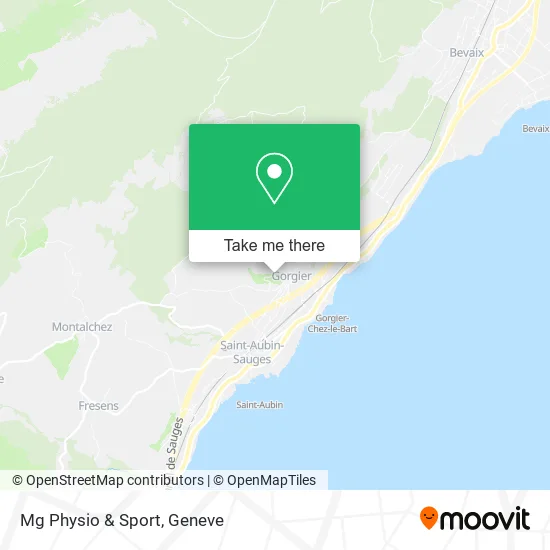 Mg Physio & Sport map