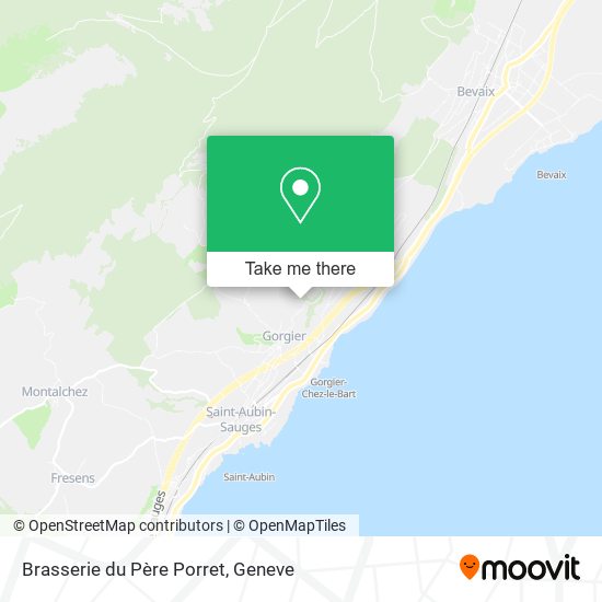 Brasserie du Père Porret map