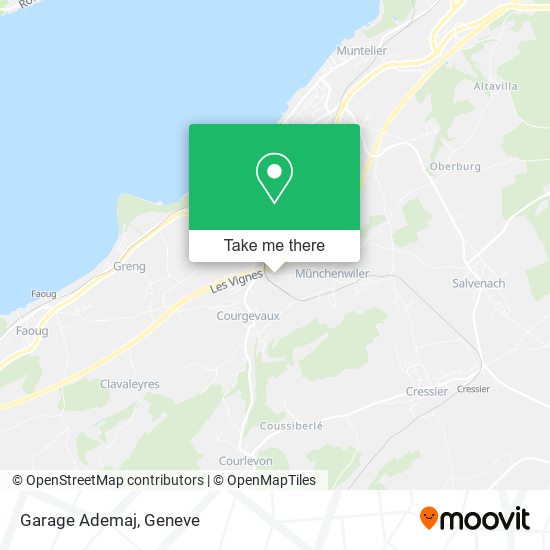 Garage Ademaj map