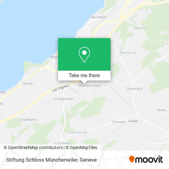 Stiftung Schloss Münchenwiler map