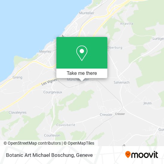 Botanic Art Michael Boschung map