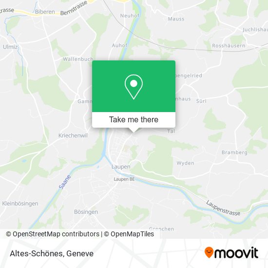 Altes-Schönes map