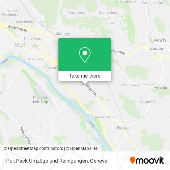 Pur, Pack Umzüge und Reinigungen map