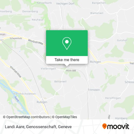 Landi Aare, Genossenschaft map