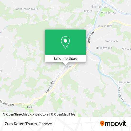 Zum Roten Thurm map